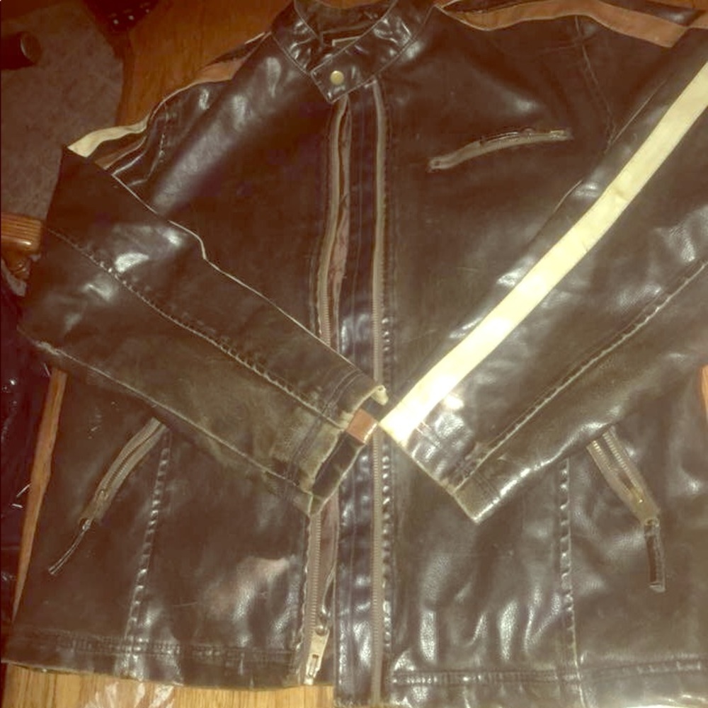 Arizona jean leather jacket